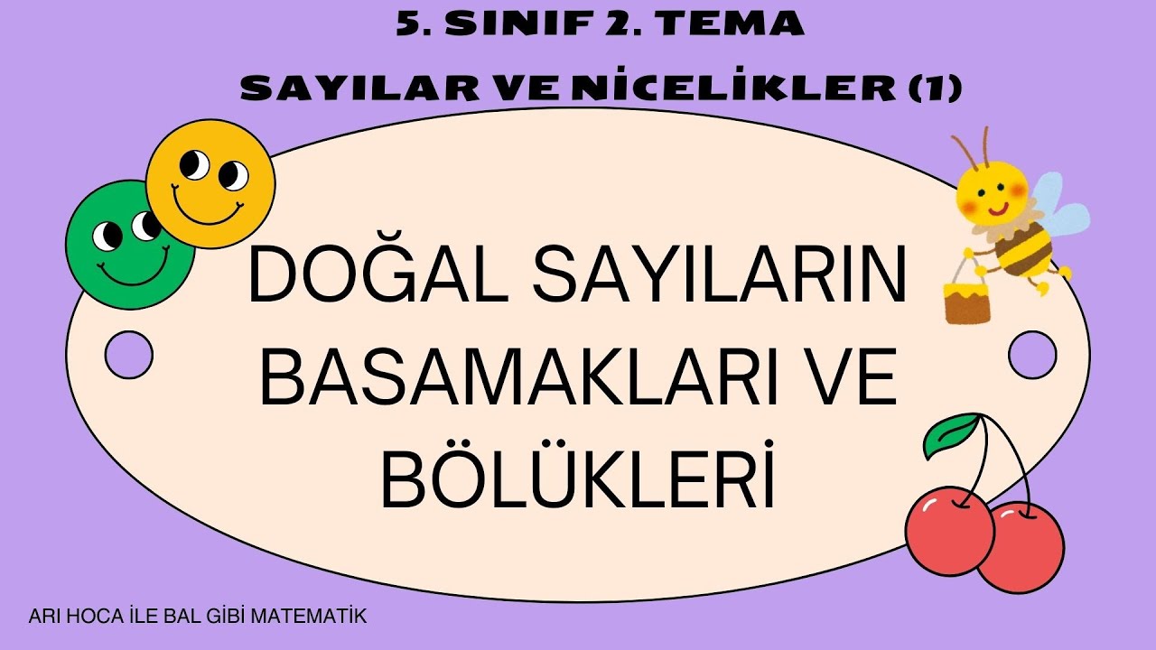 1. Doğal Sayıların Basamak ve Bölükleri - 5. Sınıf - Matematik - Sayılar ve Nicelikler (1)