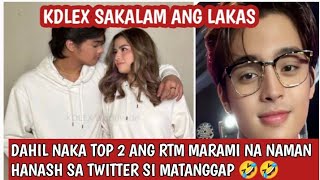 IBANG FANDOM DI MATANGGAP ANG PAGIGING TOP2 NG RTM SI RAW MAHALAGA ANG VIEWS HAHA