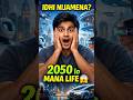 : 2050 lo mana prapancham ela untundo telusa? 😱 #Future2050, #TeluguFacts, #SciFiTelugu,#marscolony 