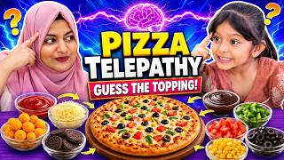 Pizza Telepathy Challenge with my 6 year old Daughter! 🍕🧠