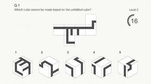 Spatial Reasoning Test. Day 2