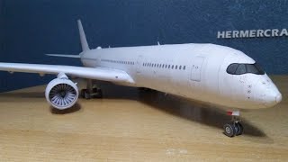 Airbus A350-900 Papercraft Instructions