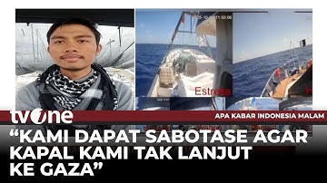 Aktivis Global Sumud Flotilla Ceritakan Hambatan Menuju Gaza | tvOne