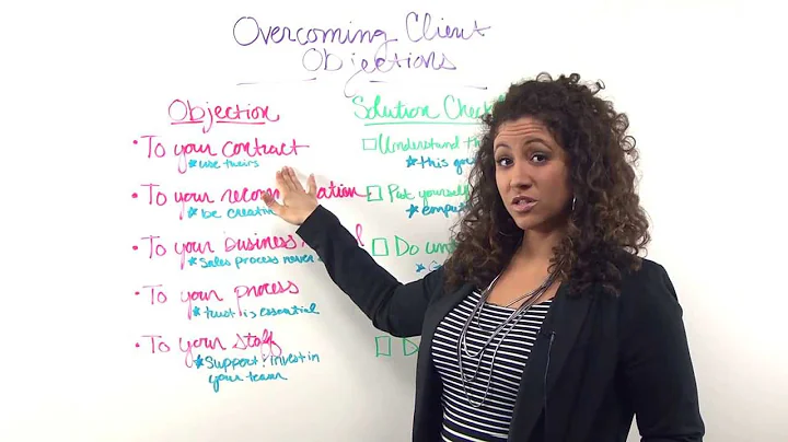 Overcoming Client Objections Whiteboard Friday Brittan Bright