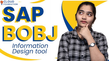SAP BOBJ Information Design tool | Information Design tool SAP BOBJ | SAP BOBJ | Cloudfoundation