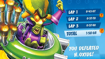 Crash Team Racing - DEEP SEA DRIVING [2:05] OXIDE Time Trial Guide (Nitro-Fueled)