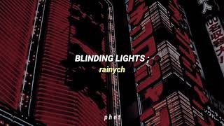 Rainych — Blinding Lights (japanese cover) | sub. español // lyrics |☆๑ೃ୭̥