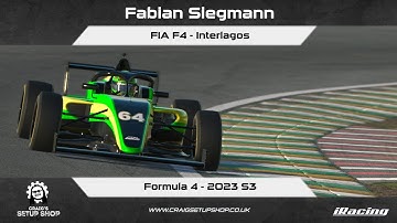 iRacing - 23S3 - FIA F4 - Formula 4 - Interlagos - FS