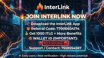 FREE 1000 ITLG? 👀 InterLink App Going Viral 🔥 Don’t Miss. #interlink #itlg #itl #itlx 