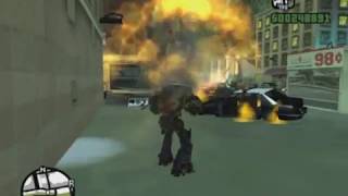 GTA San Andreas Transformers Mod (PC)