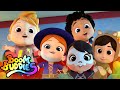 Five Little Monsters | Halloween Songs For Kids and Children with Boom Buddies