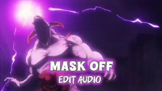 mask off (orchestra version) | Future, Metro Boomin | Mask Off Edit Audio | mask off song