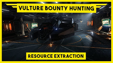 Elite Dangerous Vulture Bounty Hunting - High Intensity Resource Extraction Site