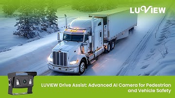 LUVIEW Drive Assist: Advanced AI Camera for Pedestrian and Vehicle Safety