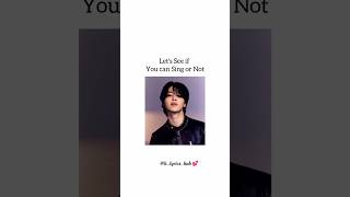 #Who by Jimin #kpop #lyrics video #JIMIN #BTS