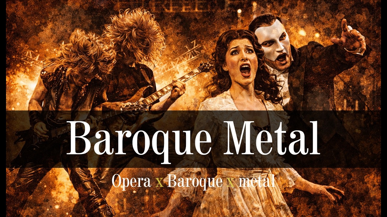 [광고없이 감상] 웅장하고 파워풀한 메탈, 오페라와 바로크 메탈의 결합 - 전율의 서사시
