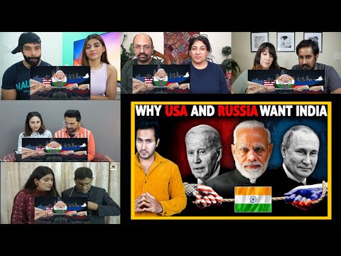 Why USA and RUSSIA Both Desperately Want INDIA   India's Masterstroke Strategy mix mashup reaction