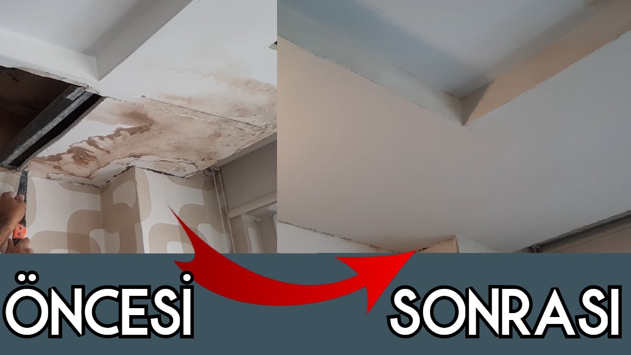TAVANDAKİ RUTUBET NASIL TAMİR EDİLİR? YouTube TAVANDAKİ RUTUBET NASIL TAMİR EDİLİR? YouTube