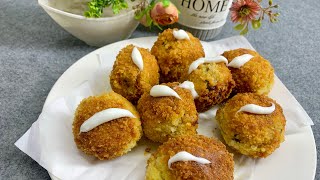 Potato Cheese Ball | Crispy Potato Cheese Ball | Crispy & Cheesy Potato Snacks | Ramadan Recipes