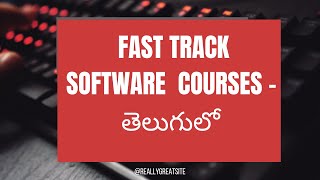Fast Track Software Courses - In Telugu screenshot 3