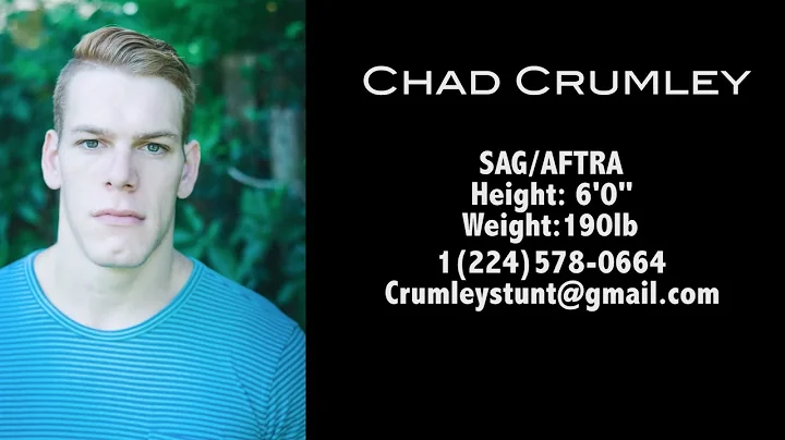 Chad Crumley Stunt Reel 2016