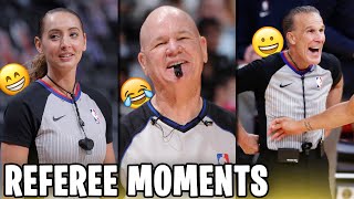 The Funniest Referee Moments in the NBA! by NBA Funny 4,646 views 5 months ago 9 minutes, 18 seconds