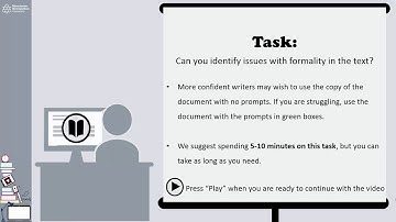 Writing - formality in academic writing