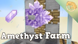 Automatic Amethyst Geode farm for Minecraft 1.19