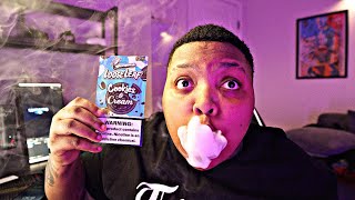 TRYING COOKIES AND CREAM