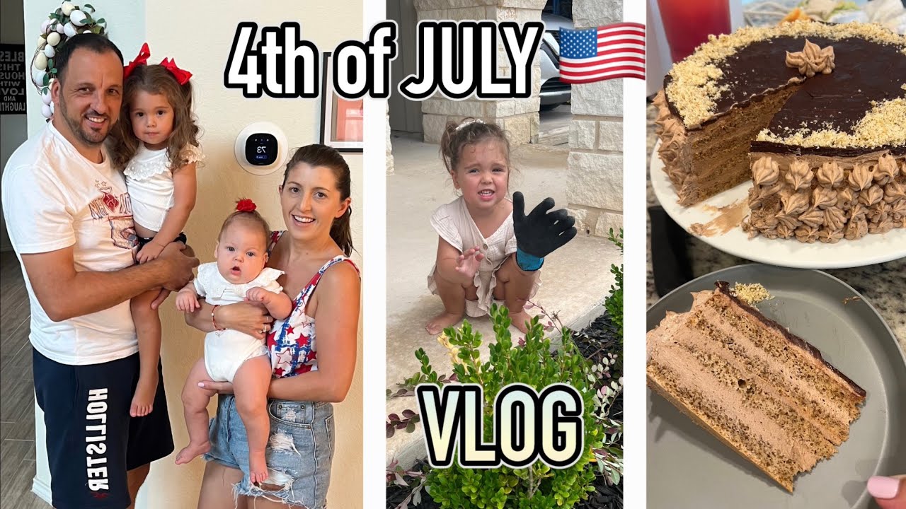 PRAZNIK U AMERICI 🇺🇸 sredjivanje kuće, dvorišta, druženje, vatromet, torta 🎇 #4thofjulycelebration