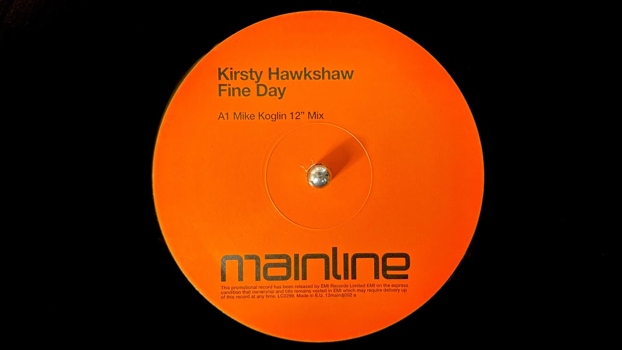 Kirsty Hawkshaw - Fine Day (Mike Koglin 12