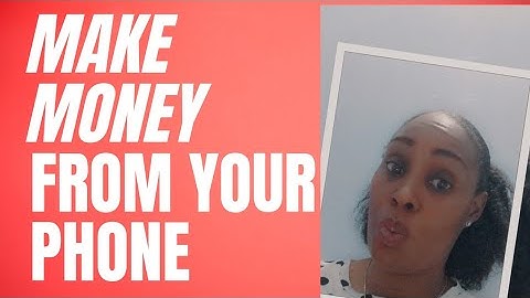 Make Money With Your Smartphone using Apps Online