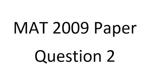 STEPBeast - MAT 2009/Q2 (Sequences)