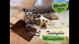Wie entsteht ein handgemachter Teddybär? Einblicke in Teddybären Manufaktur Martin Bären Sonneberg