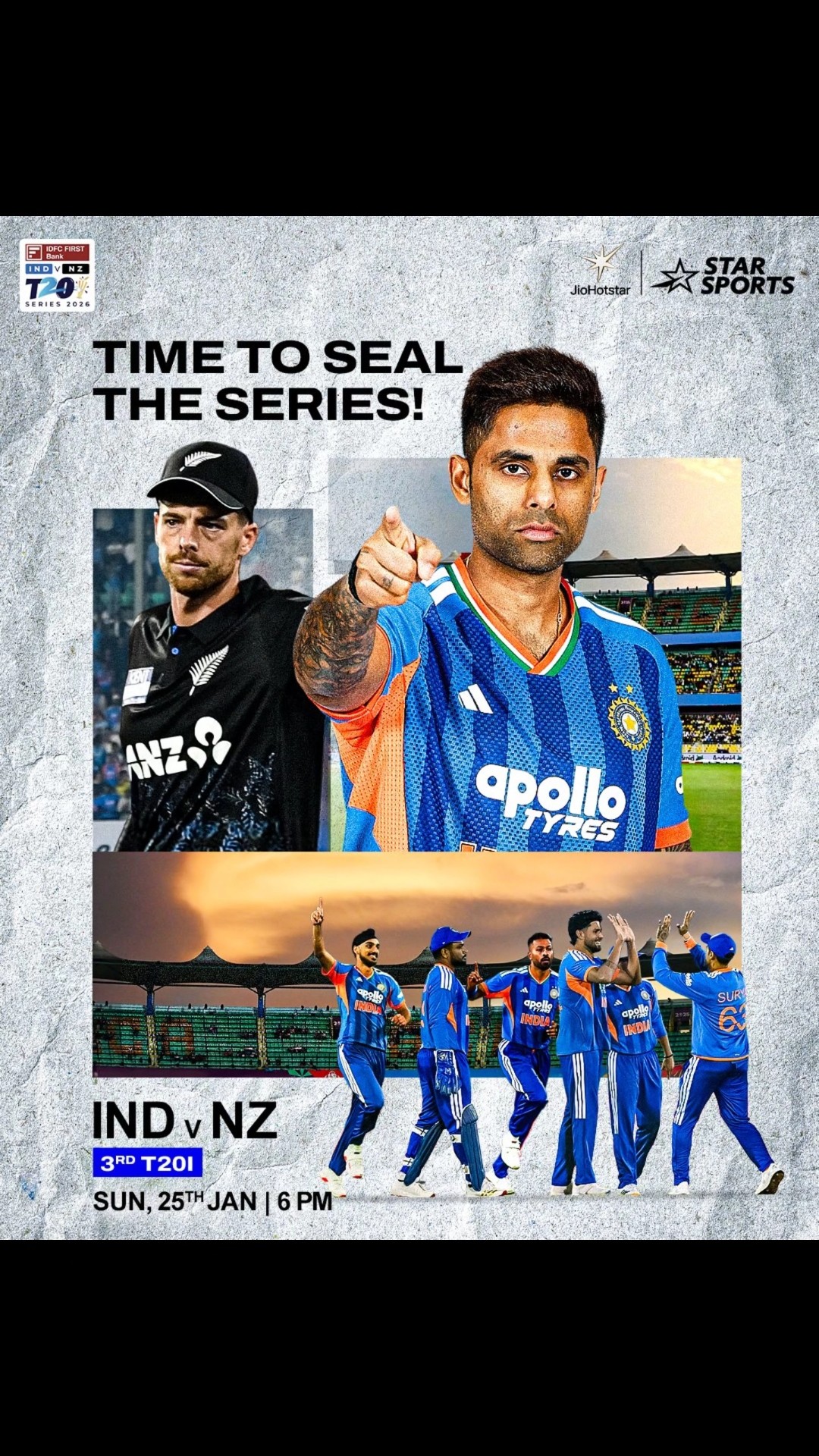 🏏ಭಾರತ vs ನ್ಯೂಜಿಲೆಂಡ್ - 3rd T20 - ShareChat