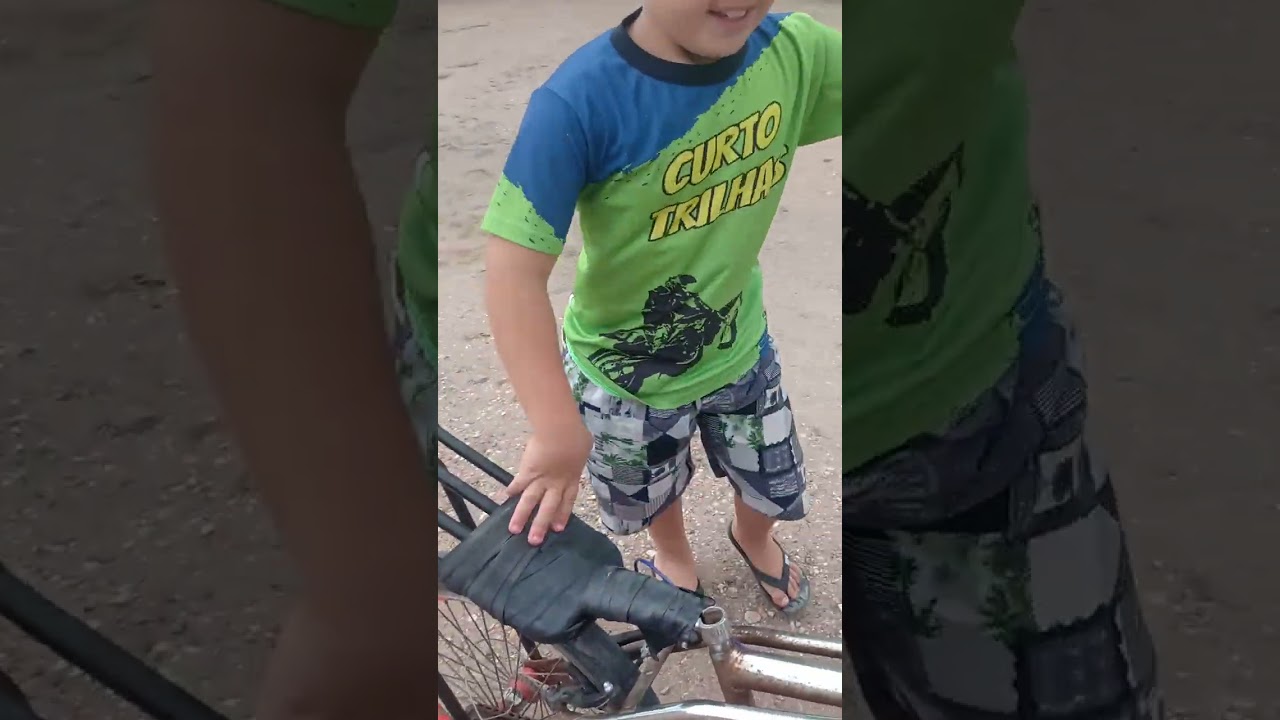 O kaitano aprendeu a dar grau 