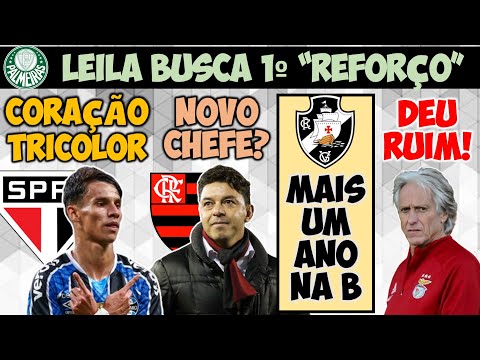 FERREIRA SÃO-PAULINO! 1º ATO DE LEILA; GALLARDO NO FLA? VASCO NÃO SOBE; JJ QUEIMADO; TIMÃO, ZEIRO E+