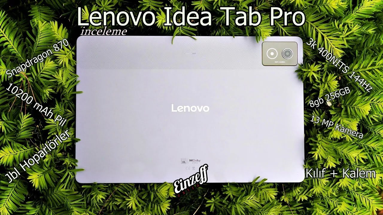Lenovo Idea Tab Pro inceleme  ( Laptop gibi tablet ) + Kılıf & Kalem
