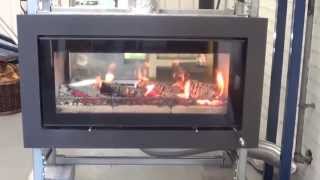 Stovax Riva Studio Duplex - YouTube