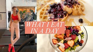 what I eat in a day | healthy &amp; realistic recipes + no restrictions