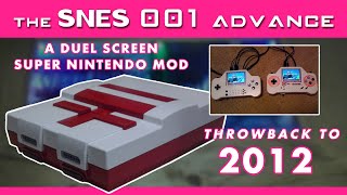 Slapping A Pair of Screens into Custom SNES Controllers!
