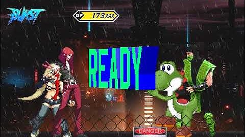 MUGEN Request: Carmine & Yoko Vs Yoshi & Reptile MK2