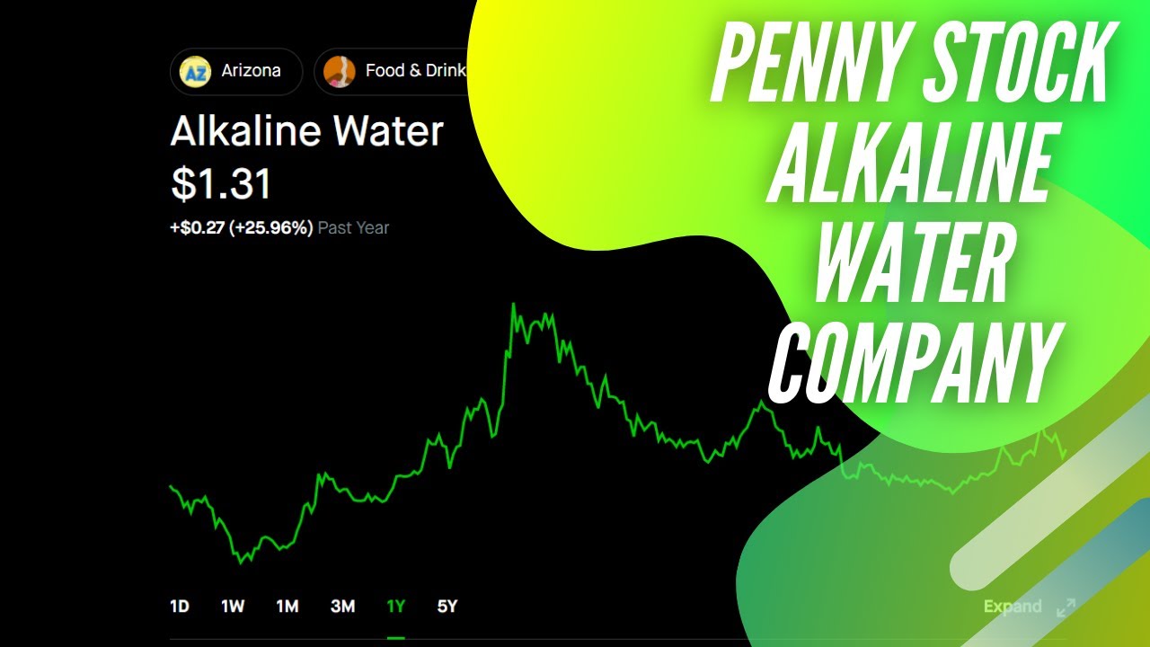 Penny Stock Alkaline Water Company WTER (Analysis) YouTube