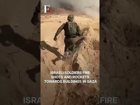 Watch: Israeli Army "Rains Down" Rockets at Hamas Targets in Gaza | Subscribe to Firstpost