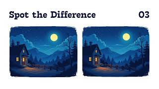 Spot the Difference Challenge – Can You Solve This Tricky Picture Puzzle #spotthedifference #puzzle 