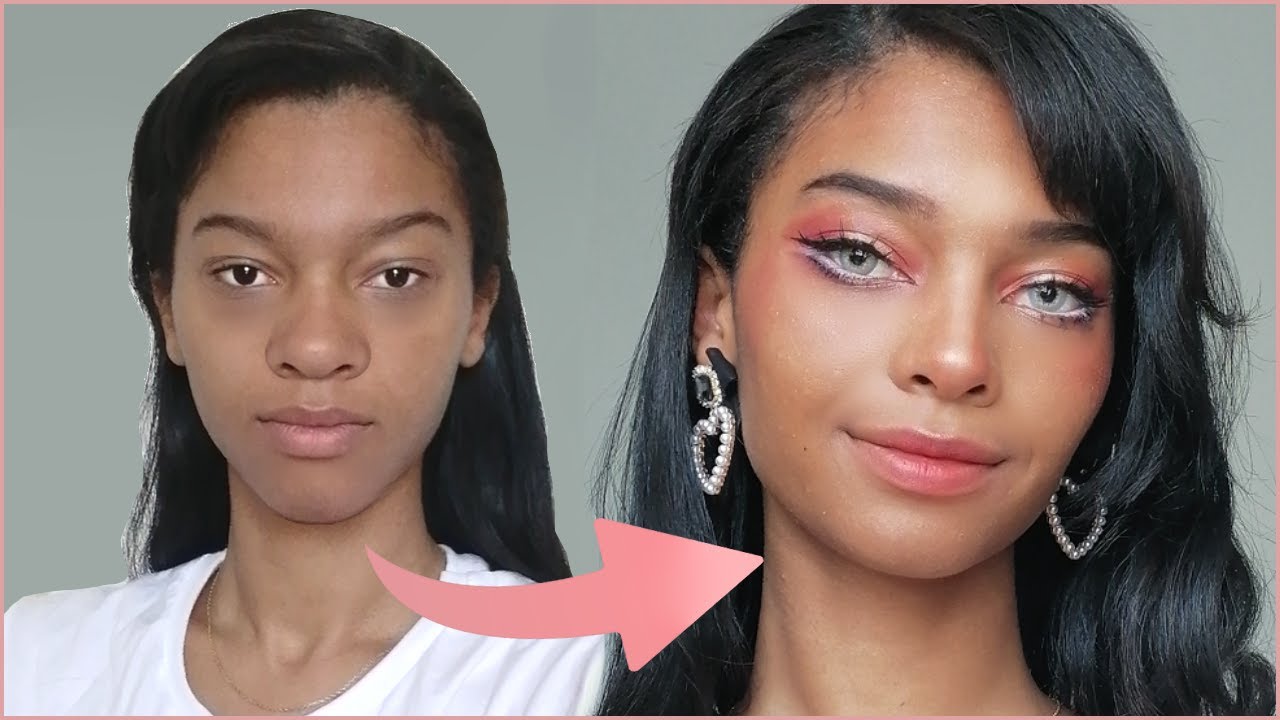 Korean Makeup Transformation Brown