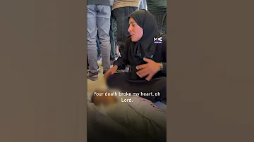 What Did My Daughter Do Says Palestinian Mother After Daughter Was Killed In An Israeli Strike 