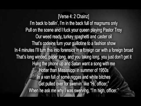 Lil Wayne ft 2 Chainz - Bounce (Lyric)