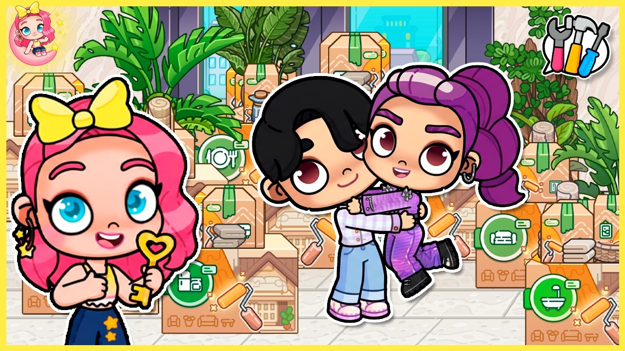 🔑🏠 On Trouve les CLÉS et On Entre dans la Nouvelle Maison de Rumi et Jinu ! | Avatar World 🌙✨