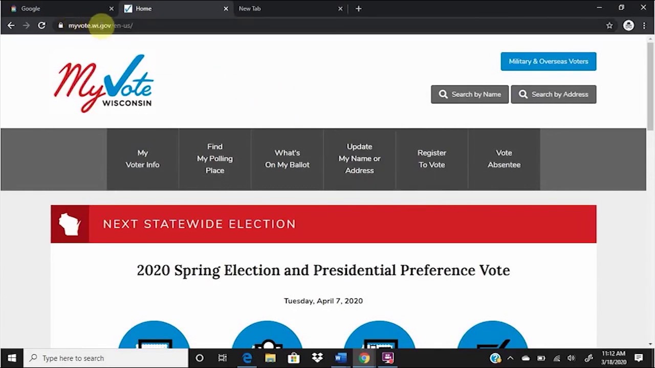 How to request an absentee ballot! - YouTube